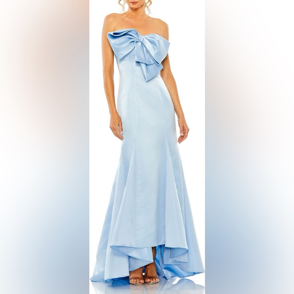 MAC DUGGAL BOW FRONT Strapless Mermaid Gown ❤️NWT❤️IN STORES❤️